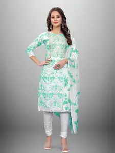 MANVAA Embroidered Unstitched Dress Material