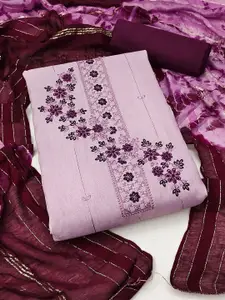 MANVAA Embroidered Unstitched Dress Material