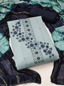 MANVAA Embroidered Unstitched Dress Material