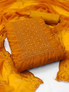 MANVAA Embroidered Unstitched Dress Material