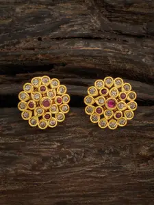 Kushal's Fashion Jewellery Circular Studs Earrings