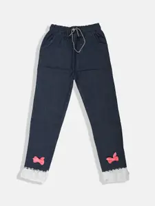 MANZON Girls Mid-Rise Regular Fit Jeans