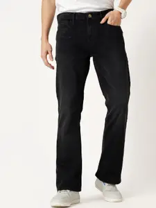 Llak Jeans Men Bootcut Mid Rise Clean Look Stretchable Jeans