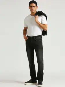 Pepe Jeans Men Mid-Rise Slim Fit Light Fade Stretchable Jeans