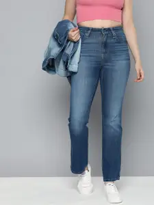 Levis Women Bootcut High Rise Light Fade Stretchable Jeans