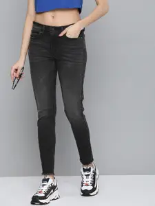 Levis Women 711 Skinny Fit Light Fade Stretchable Jeans