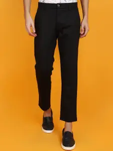 V-Mart Men Regular Fit Mid-Rise Cotton Trousers