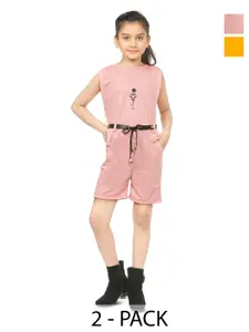 BAESD Girls Pack Of 2 A-Line Dresses