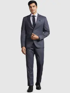 Blackberrys Slim-Fit Single-Breasted Blazer & Trouser Two-Piece Formal Suit
