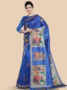Rani Saahiba Ethnic Motifs Art Silk Bhagalpuri Saree