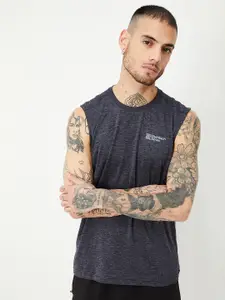 max Self Design Printed Cotton T-shirt