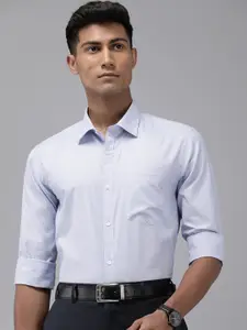 Park Avenue Self Design Slim Fit Opaque Formal Shirt