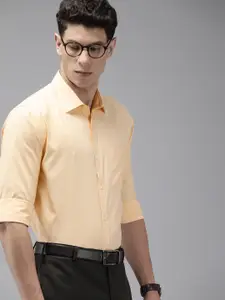 Park Avenue Slim Fit Micro Checks Opaque Formal Shirt