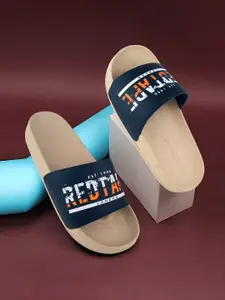 Red Tape Men Printed Sliders
