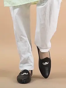 FAUSTO Boys Pointed Toe Lightweight Mojaris