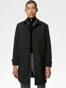 Marks & Spencer Spread Collar Longline Overcoat
