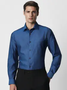 Van Heusen Self Design Pure Cotton Formal Shirt