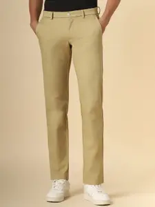 Allen Solly Men Mid-Rise Slim Fit Trousers