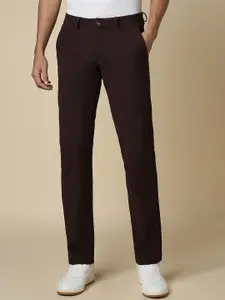 Allen Solly Men Mid-Rise Slim Fit Trousers