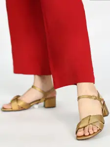 Inc 5 Open Toe Block Heels