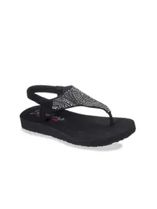Skechers Women Meditation - New Moon Open Toe Flats