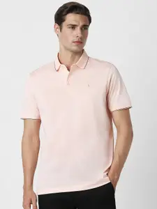 Van Heusen Polo Collar Short Sleeves Regular Fit T-shirt
