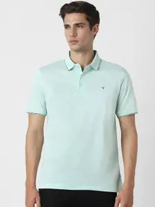 Van Heusen Polo Collar Short Sleeves Regular Fit T-shirt