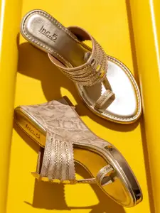 Inc 5 Embellished Wedge Heels