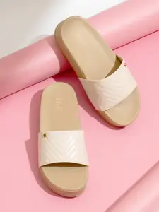 Inc 5 Textured Open Toe Comfort Heels