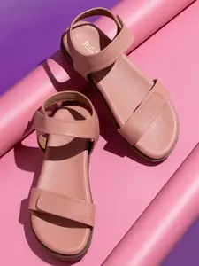 Inc 5 Open Toe Backstrap Comfort Heels