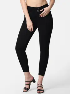 Kraus Jeans Women Skinny Fit High-Rise Jeans