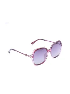 HASHTAG EYEWEAR Women Square Sunglasses with Polarised and UV Protected Lens TT-D-3032