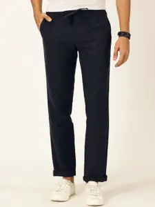 Thomas Scott Men Classic Cotton Linen Casual Trouser