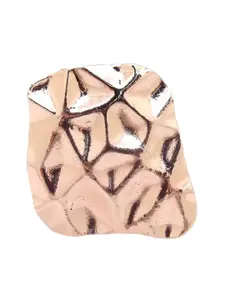 FEMMIBELLA Rose Gold-Plated Kite Shaped Finger Ring