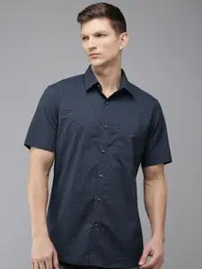 Van Heusen Sport Men Slim Fit Printed Pure Cotton Casual Shirt
