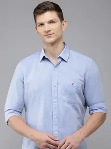 Van Heusen Sport Linen Cotton Slim Fit Casual Shirt