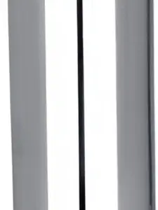 STEEPLE Silver-Toned Single Stainless Steel Water Bottle 1 Ltr