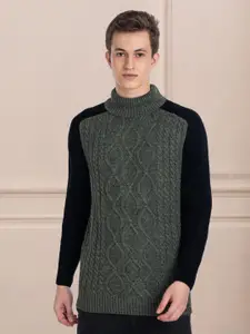 AXMANN Cable Knit Woollen Sweater