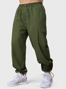 FUAARK Men Relaxed Fit Anti-Odour Oversized Carpenter Cargo Joggers