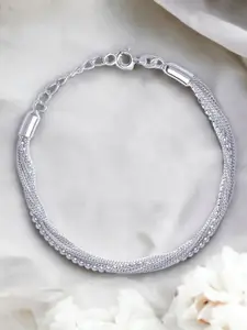 Taraash 925 Sterling Silver Multistrand Bracelet