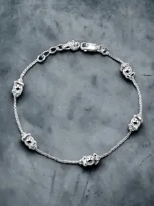 Taraash 925 Sterling Silver Link Bracelet