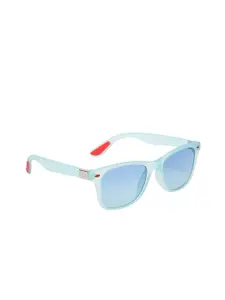 Mast & Harbour Men Blue Wayfarer Sunglasses with UV Protected Lens M&HSG-10-BL3