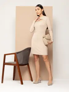 Chemistry Women Bodycon Solid Mini Dress