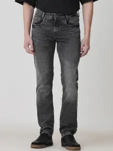 Mufti Men Slim Fit Heavy Fade Stretchable Jeans