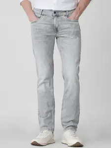 Mufti Men Slim Fit Heavy Fade Stretchable Jeans