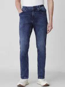 Mufti Men Mid-Rise Tapered Fit Heavy Fade Stretchable Jeans