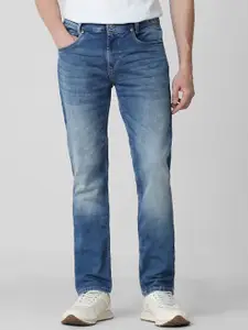 Mufti Men Mid-Rise Slim Fit Heavy Fade Stretchable Jeans