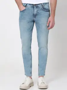 Mufti Men Tapered Fit Heavy Fade Stretchable Jeans