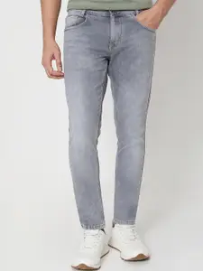 Mufti Men Mid-Rise Skinny Fit Heavy Fade Stretchable Jeans