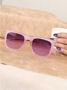 DressBerry Women Pink Wayfarer Sunglasses with UV Protected Lens DBSG-09-PK